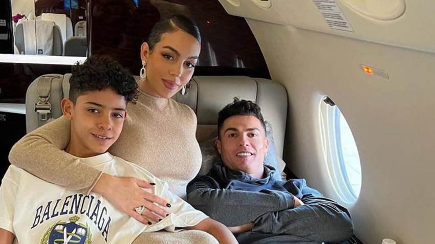 Cristiano Ronaldo Jr., a sus 11 años, ¡ya tiene novia!