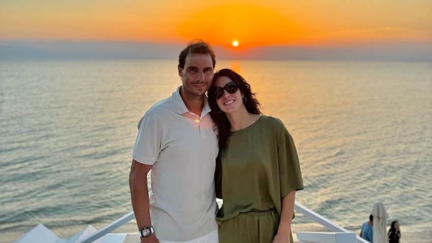 Rafael Nadal, de viaje por Grecia con su esposa, muestra su faceta de chef