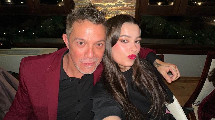 Manuela, hija de Alejandro Sanz y Jaydy Michel, comparte foto inédita de sus padres: 'A ver si no me matan'