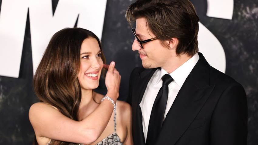 Millie Bobby Brown y Jake Bongiovi son captados por primera vez con su bebé