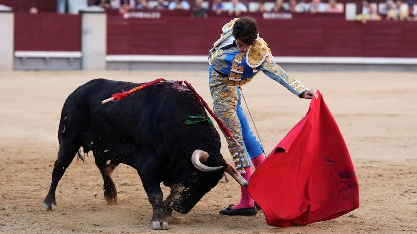 Víctor Hernández dibuja el natural y cae herido
