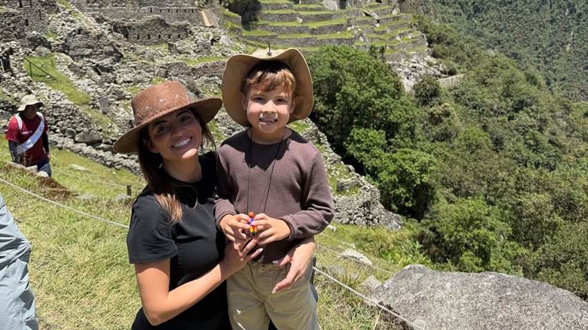 Pamela Silva disfruta de las vacaciones más especiales en Perú junto a su hijo Ford Liam