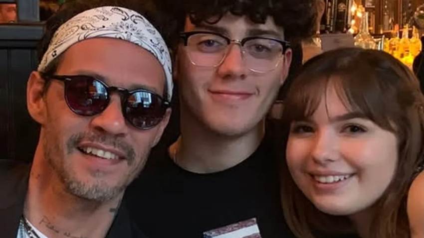 Marc Anthony es 'el mejor suegro' según la novia de su hijo Cristian Muñiz