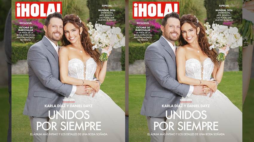 Karla Díaz y Daniel Dayz, el álbum más íntimo y los detalles de una boda soñada en ¡HOLA!