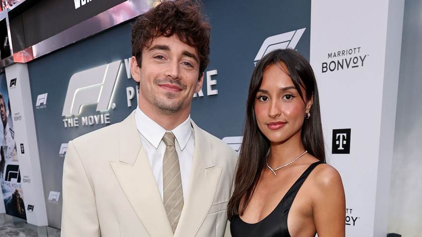 Charles Leclerc se compromete con Alexandra Saint Mleux, su bella novia de raíces mexicanas