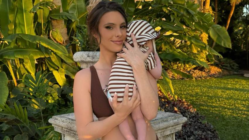 Lele Pons comparte un tierno posado playero con su hija Eloísa antes de celebrar sus primeros 6 meses