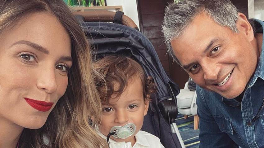 Daniel Sarcos y Alessandra Villegas celebran el cumpleaños de su hijo