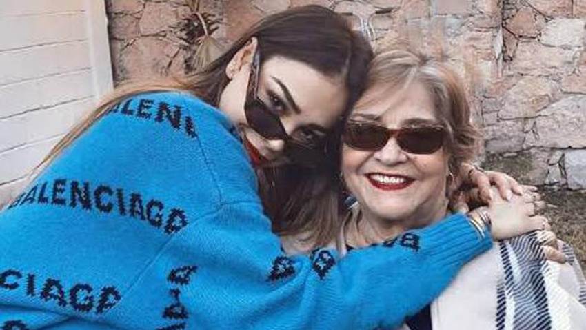 Danna Paola, de luto por su abuelita