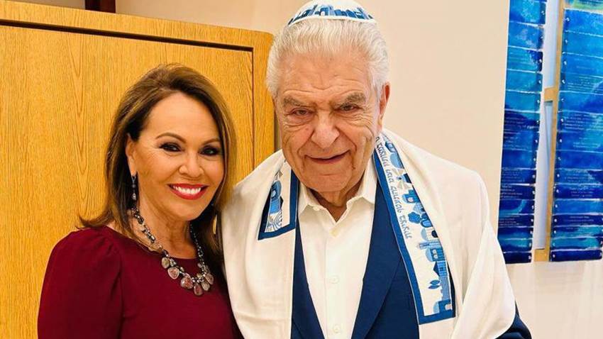 Con sus amigos más queridos, Don Francisco celebra su segundo bar mitzvá a sus 83 años