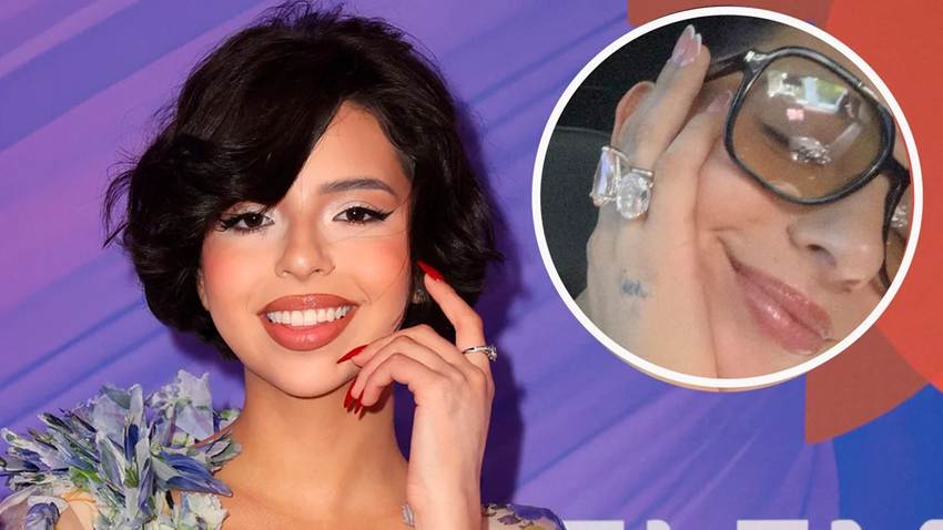 Diamantes de aniversario: Ángela Aguilar presume sus espectaculares anillos que le regaló Christian Nodal