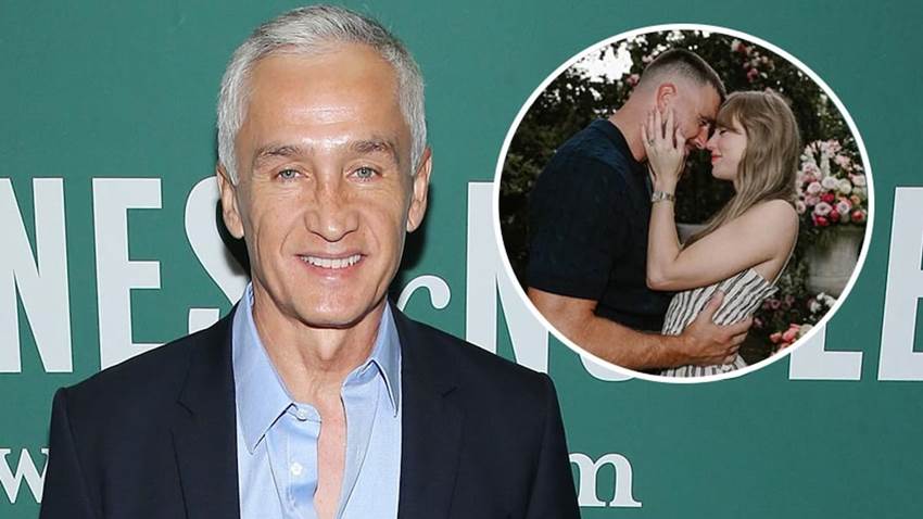 Jorge Ramos reacciona al compromiso de Taylor Swift y Travis Kelce: 'Los 'Swifties' estamos felices'