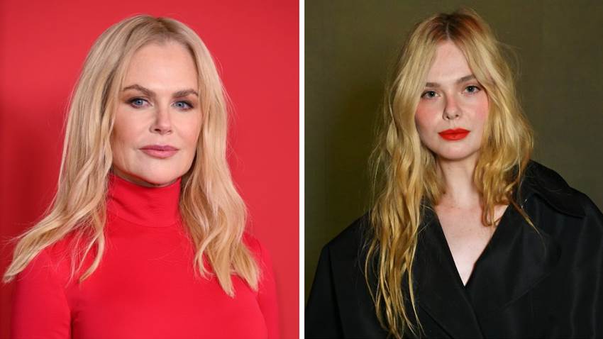 7 veces en las que Elle Fanning se inspiró en Nicole Kidman para crear 'looks' icónicos
