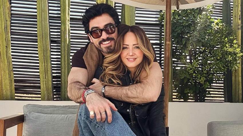 El novio de Andrea Legarreta opina de la convivencia de la conductora con su ex Erik Rubín