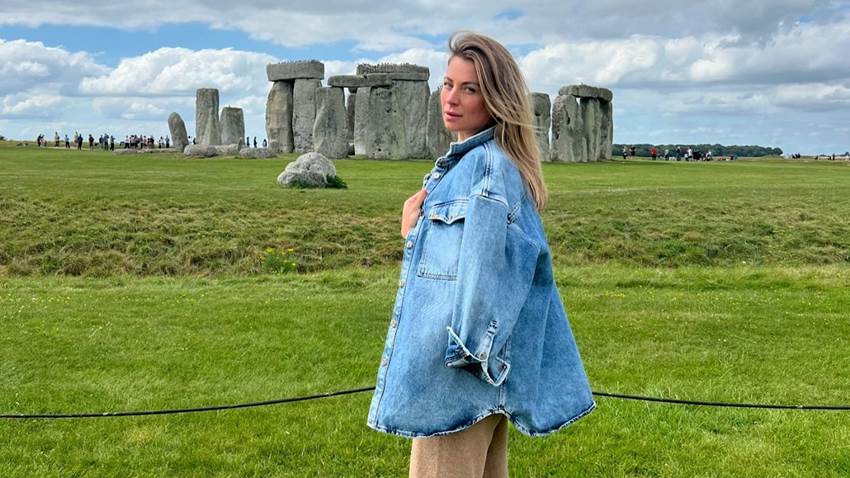 Ludwika Paleta presume las fotos de sus fascinantes vacaciones por Inglaterra