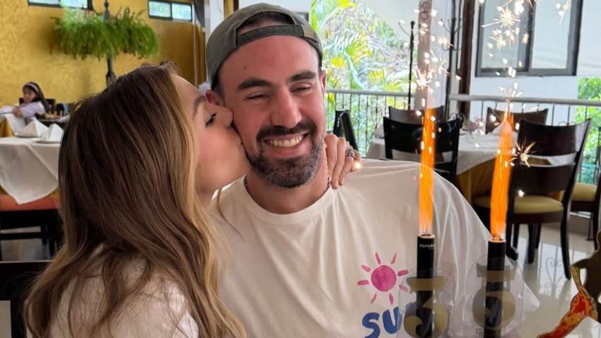 Sofía Castro celebra por todo lo alto a su esposo Pablo Bernot: ‘Mereces todo lo bonito’