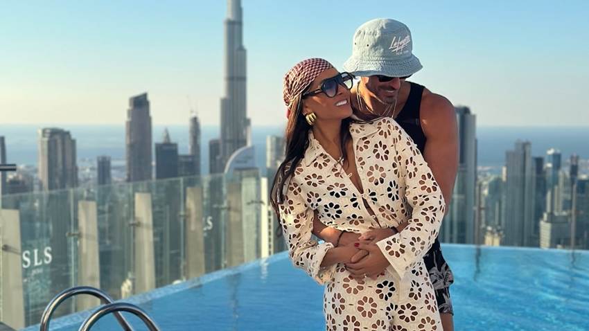 Galilea Montijo comparte fotos de sus lujosas vacaciones por Dubái junto a su novio