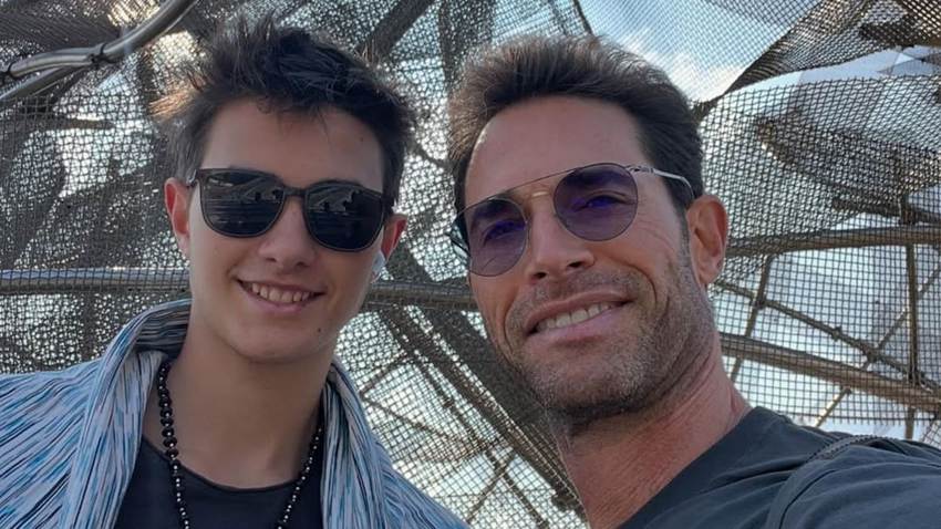 Sebastián Rulli habla del noviazgo de su hijo y comenta simpático: 'Ya pudiera ser abuelo'
