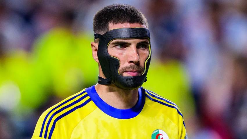 ¿Por qué Luca, hijo de Zinedine Zidane, jugó contra Argentina con una máscara?