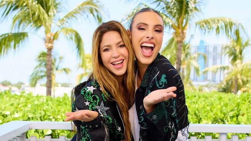 Shakira ya conoce a Eloísa, la bebé de Lele Pons, y comparten la foto más tierna