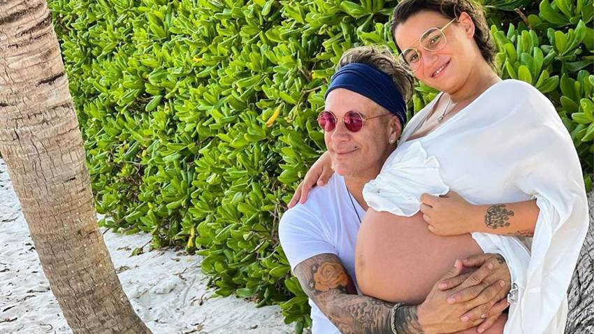 El bebé de Fernando Carrillo y su joven esposa está por nacer