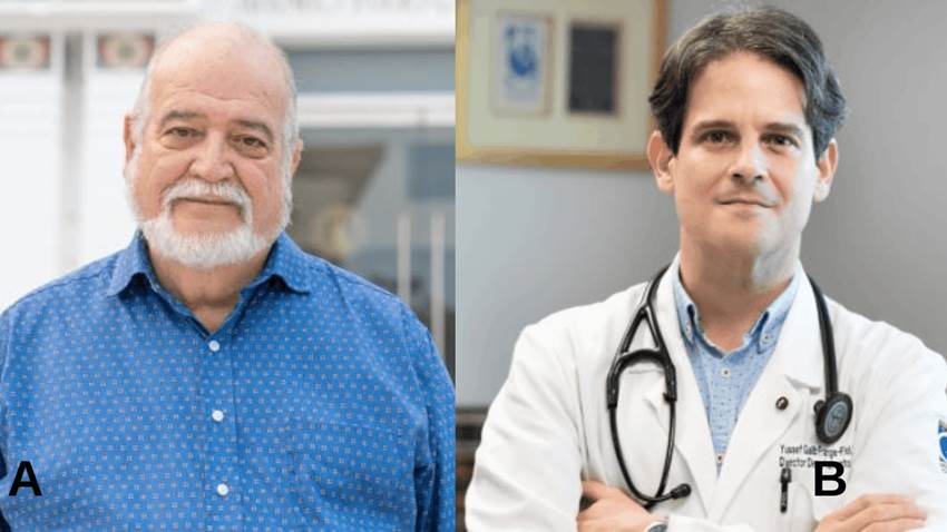 Padre e hijo honran la medicina puertorriqueña: Hamid Galib y Yussef Galib-Frangie Fiol