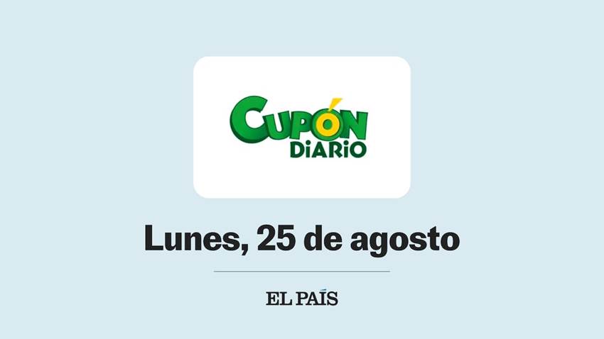 Cupón diario de la ONCE: comprobar sorteo del lunes 25 de agosto