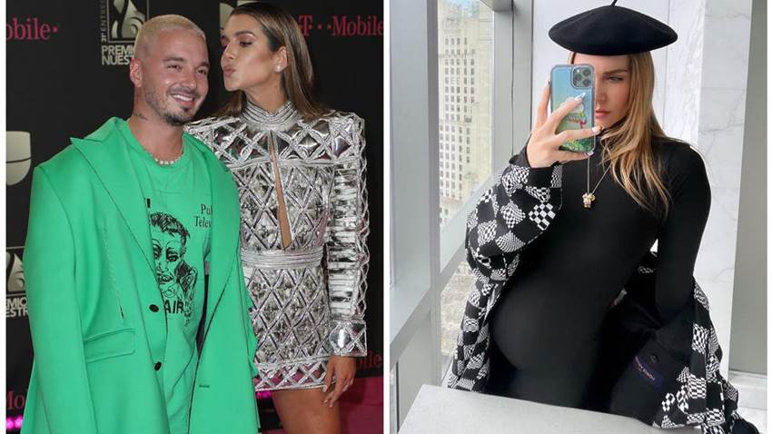 Valentina Ferrer, novia de J Balvin, presume su pancita mientras hace ejercicio