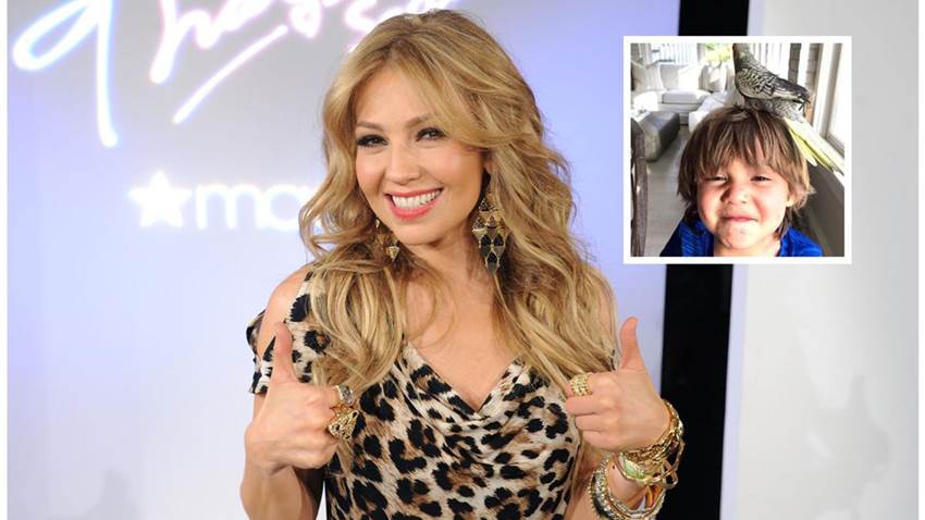 Thalía celebra el cumpleaños de su hijo menor con fotos inéditas