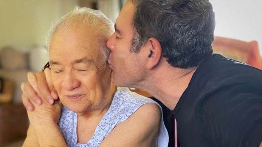 Héctor Sandarti está de luto, tras el deceso de su madre: ‘Mi Gertie ya está en presencia del Señor’