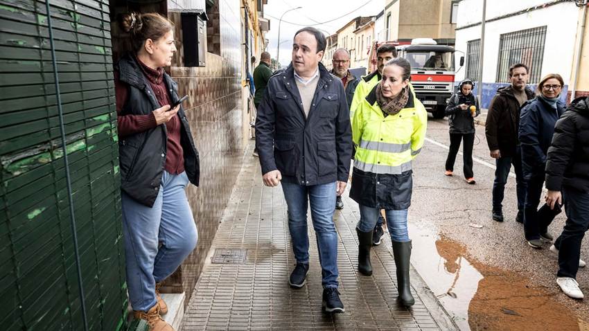 Pérez Llorca acusa al Gobierno de “bloquear” las obras para el barranco desbordado de Barxeta que salieron a licitación hace 10 días