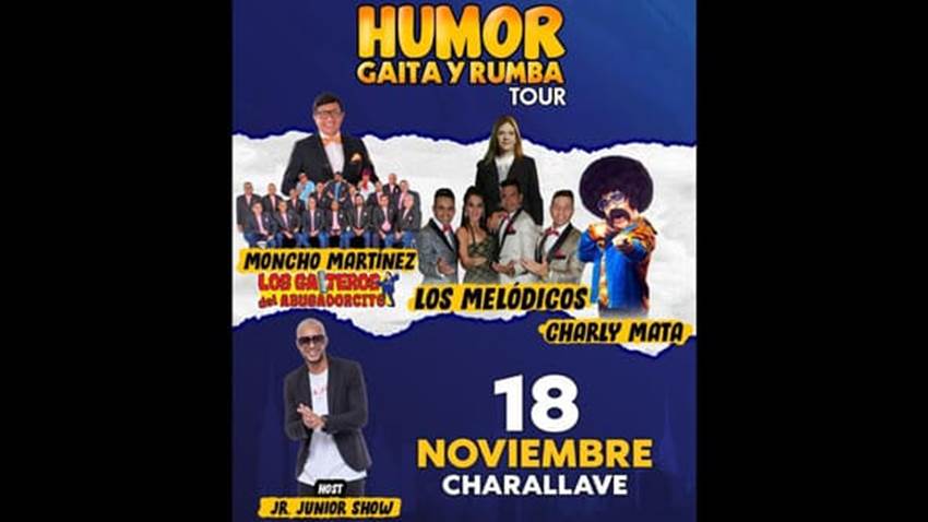 El Tour “Humor, Gaita y Rumba” llega a Charallave