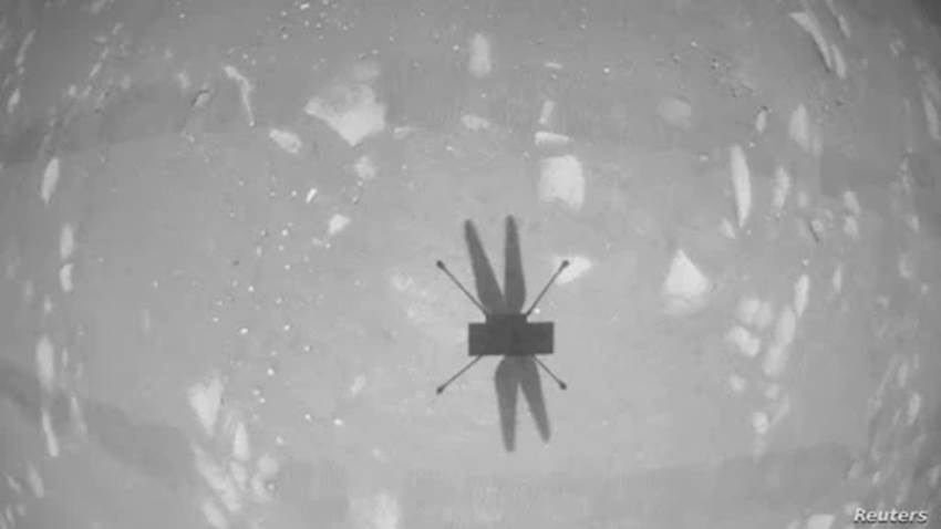 El Ingenuity supera las expectativas de vuelo en Marte