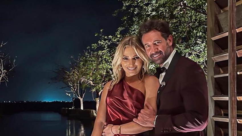 Gabriel Soto e Irina Baeva reaparecen en público tras anunciar su compromiso