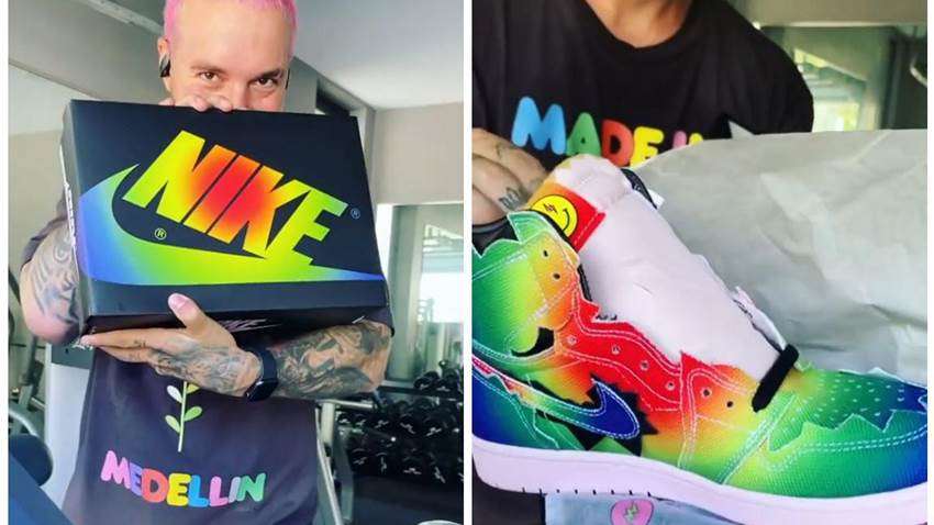 J Balvin vuelve a hacer historia: será el primer latino en diseñar sus Air Jordan