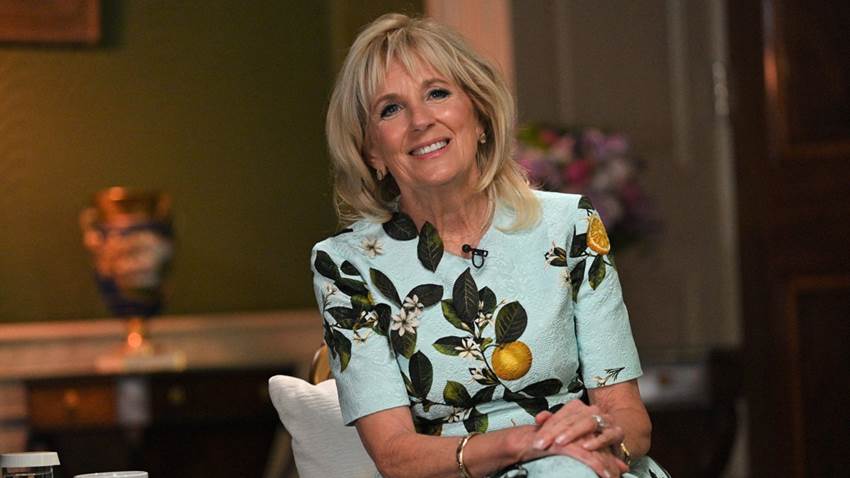 El guiño a Meghan Markle que Jill Biden tuvo en su primer entrevista a solas