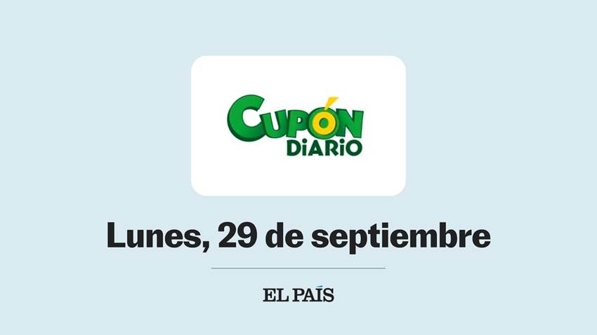 Cupón diario de la ONCE: comprobar sorteo del lunes 29 de septiembre