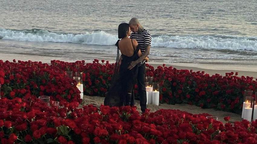 Kourtney Kardashian y Travis Barker: el vestido, el festejo y más detalles de su boda sorpresa