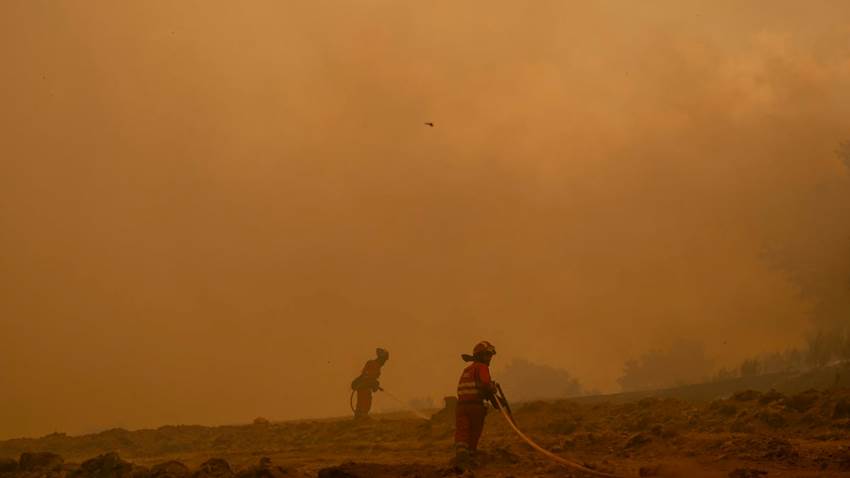 Chandrexa de Queixa: arde sobre quemado en el lejano Ourense