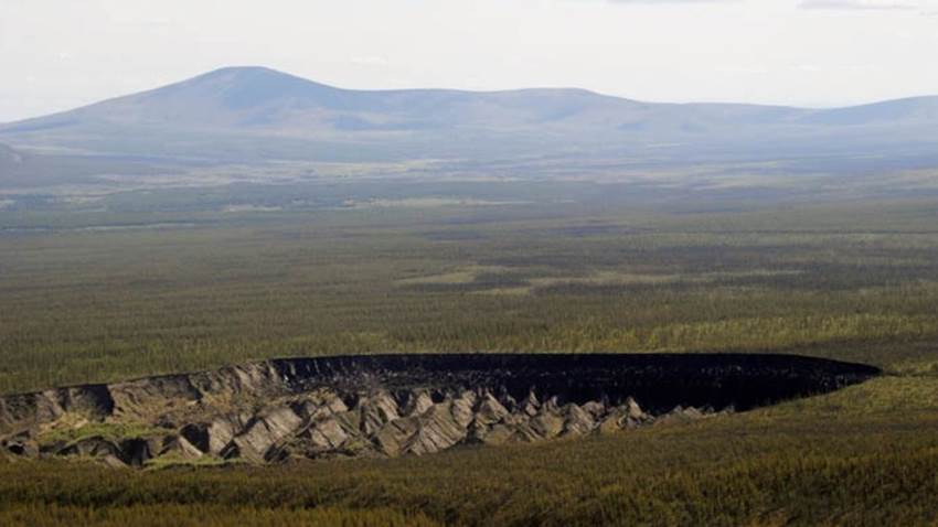 La 'Puerta del Infierno': la historia del cráter en Siberia que no deja de crecer