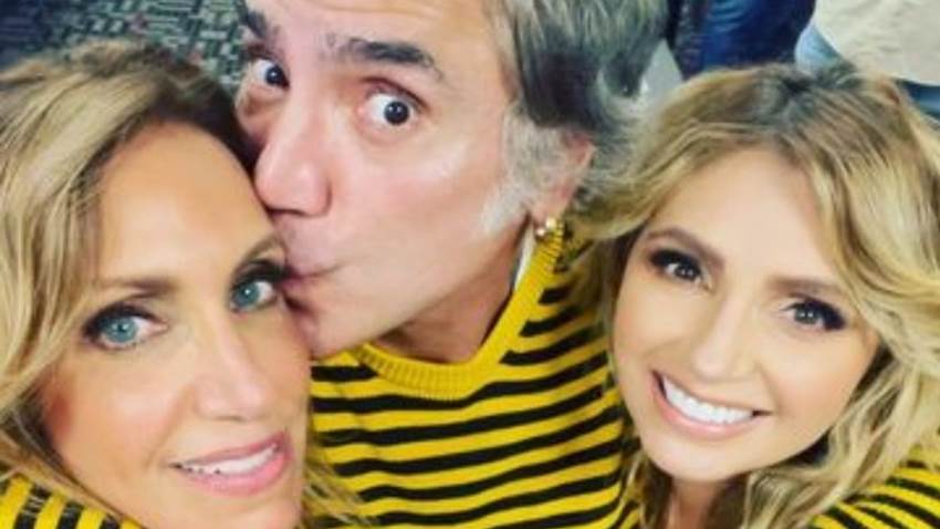 Angélica Rivera reaparece con Lili Estefan en el concierto de Alejandro Fernández