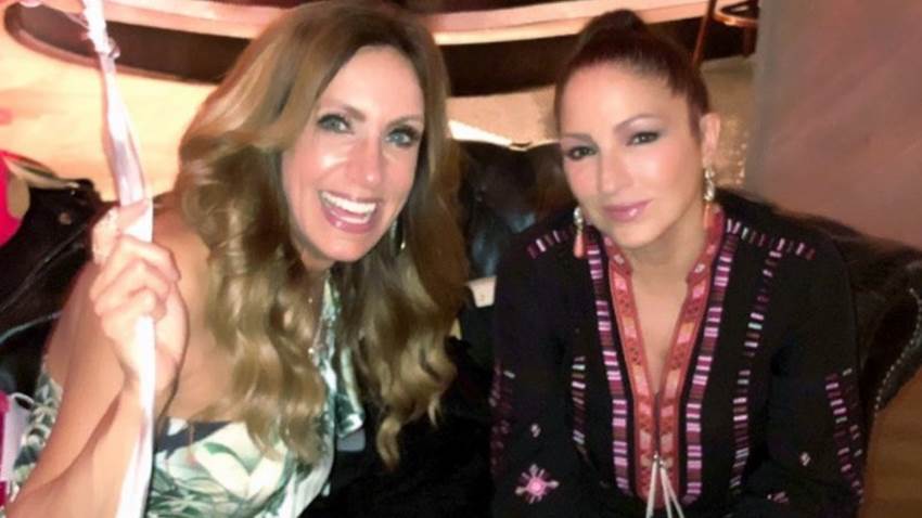 Lili Estefan celebra a ritmo de mariachi el cumpleaños de Gloria Estefan