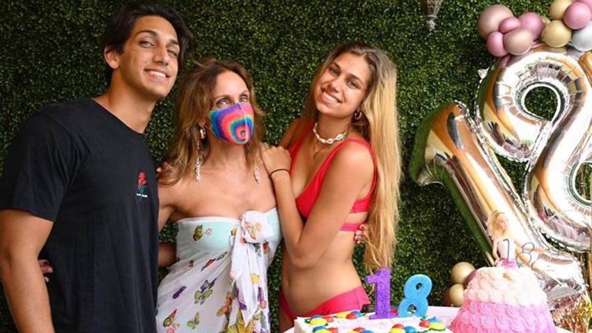 Lili Estefan celebró con un íntimo festejo el cumpleaños 18 de su hija Lina Teresa