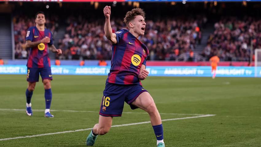 Una tarde expresa para Cancelo en el triunfo del Barça ante el Levante