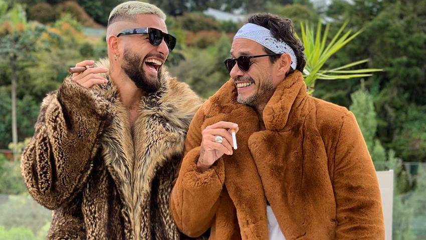¡Felices 52! Maluma felicita a Marc Anthony por su cumpleaños