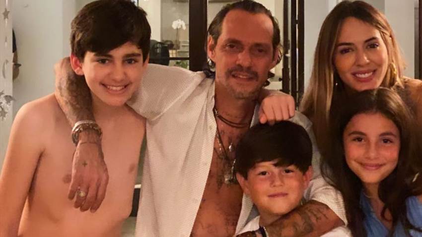 Marc Anthony, el invitado especial en el cumpleaños del hijo de su ex, Shannon de Lima