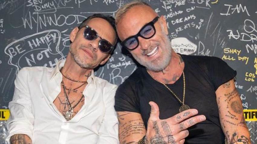 Gianlucca Vacchi celebra su amistad con Marc Anthony en una gran fiesta: ‘Te quiero mi flaco’