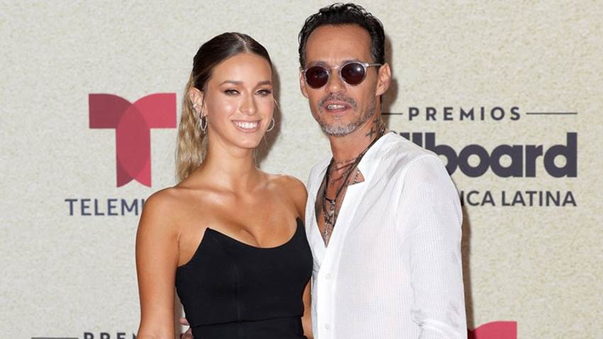 Marc Anthony presume a su nueva novia en los Latin Billboard 2021
