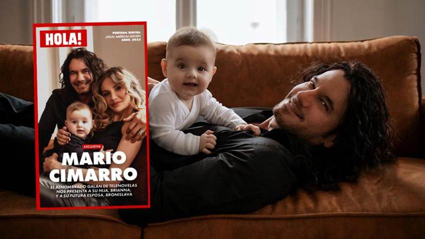 Mario Cimarro nos presenta a su hija, la pequeña Brianna