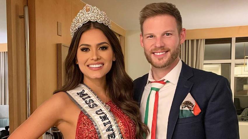 Andrea Meza, Miss Universe, aclara cuál es su relación con un famoso ‘tiktoker’ estadounidense