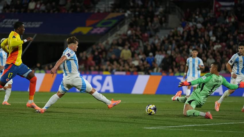 Una Colombia con carácter cae ante Argentina en semifinales y se despide del sueño del Mundial sub-20